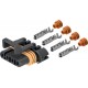 28223 - 4 circuit male MP150.4 series connector kit. (1pc)